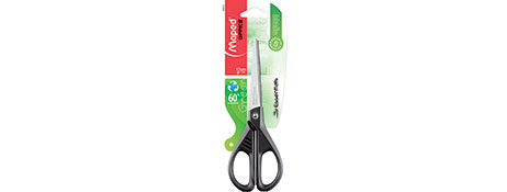 MAPED GREENLINE RECYCLED HANDLE SCISSORS FOR COMFORTABLE CUTTING
