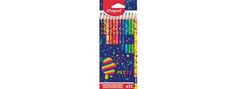 MAPED VIBRANT ASSORTED COLOURING PENCILS FOR ART PROJECTS