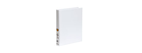 MARBIG DURABLE A4 WHITE INSERT BINDER - 200 PAGES CAPACITY