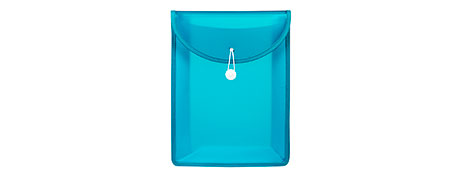 MARBIG TOP LOAD FILE AQUA - PORTABLE A4 DOCUMENT STORAGE