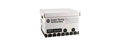 MARBIG ARCHIVE BOX FOR SECURE DOCUMENT STORAGE