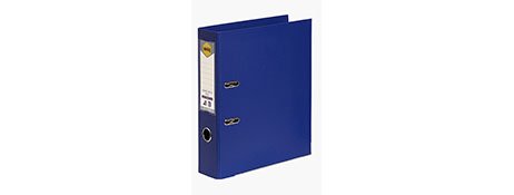 MARBIG EARTH FRIENDLY BLUE A4 LEVER ARCH FILE - 75MM