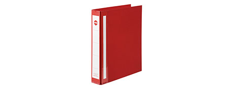 MARBIG DELUXE A4 RED RING BINDER - 300 PAGE CAPACITY