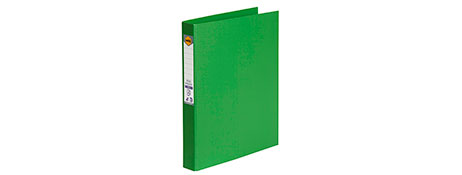 MARBIG EARTH FRIENDLY A4 PE RING BINDER - GREEN