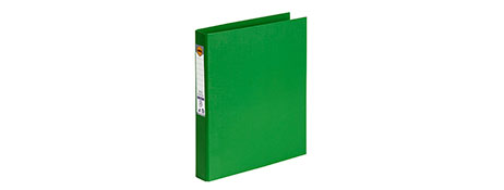 MARBIG A4 GREEN PE RING BINDER - EARTH FRIENDLY FILING