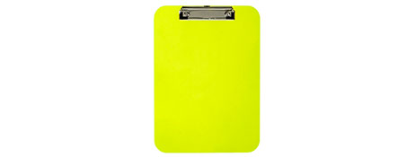 MARBIG GREEN A4 PLASTIC CLIPBOARD FOR RELIABLE ON-SITE WORK