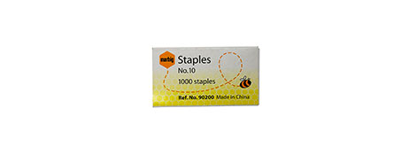 MARBIG NO. 10 STAPLES (12 SHEET CAPACITY) - RELIABLE OFFICE STAPLING