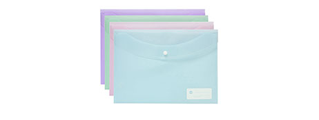 MARBIG DOCULOPE DOCUMENT HOLDER - ASSORTED PASTELS