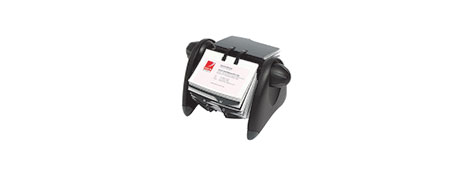 MARBIG PROFESSIONAL ROTARY FILE FOR BUSINESS CARDS - KEEP CONTACTS TIDY