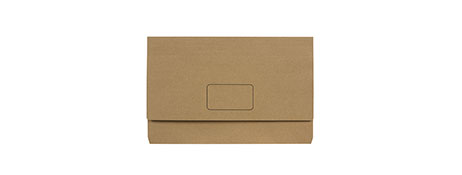 MARBIG SLIMPICK DOCUMENT WALLET - KRAFT, 300 PAGES