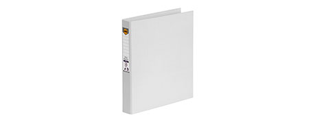 MARBIG EARTH FRIENDLY A4 WHITE PE RING BINDER - 200 PAGES
