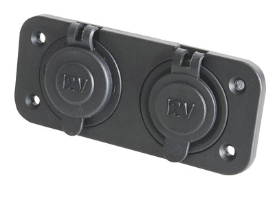 UNSPECIFIED MANUFACTURER MARINE GRADE DOUBLE LIGHTER SOCKET FOR 12V POWER