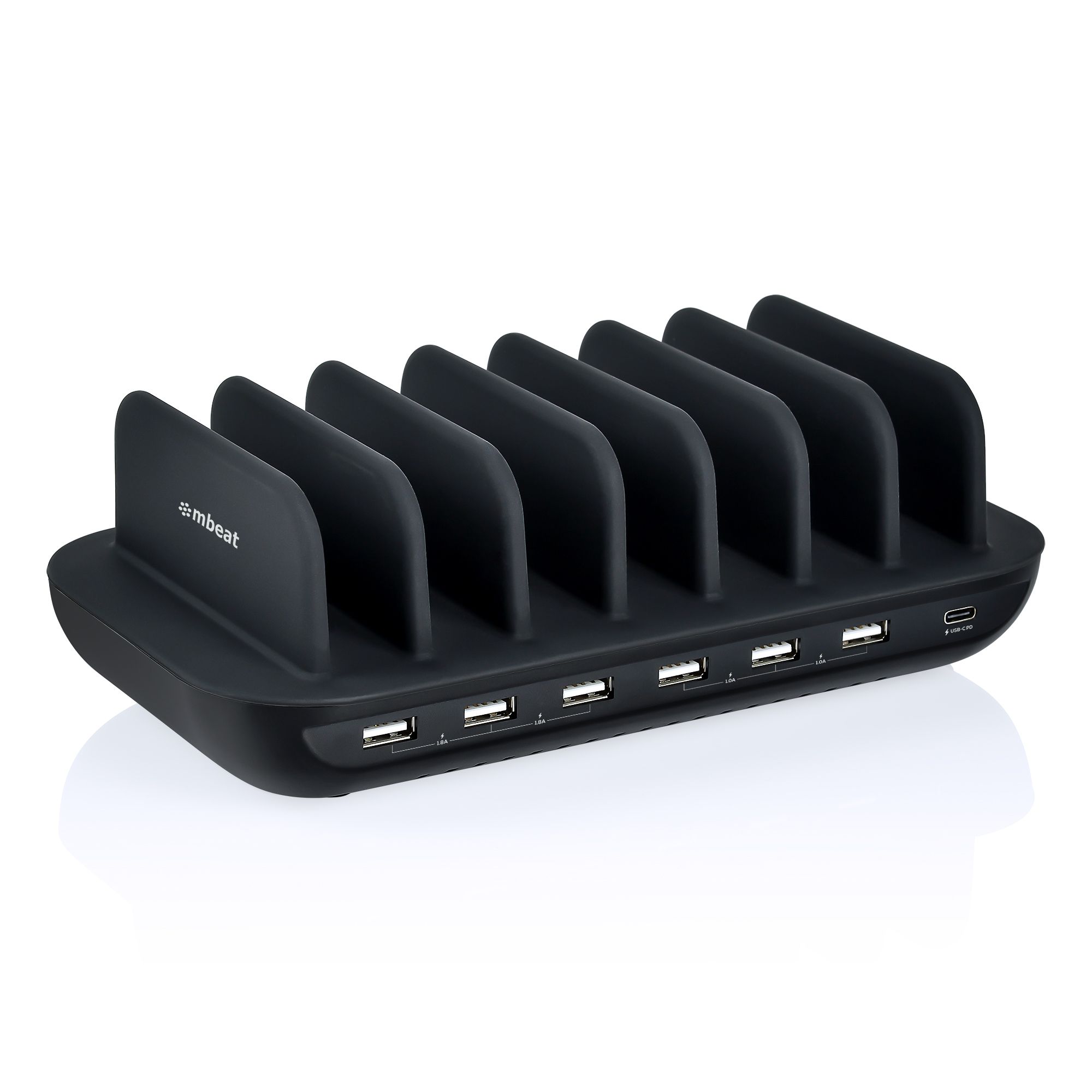 MBEAT 7-PORT USB CHARGING STATION HUB FOR HOME & OFFICE