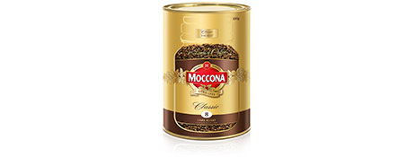 MOCCONA CLASSIC DARK INSTANT COFFEE 500G CAN - RICH FLAVOUR