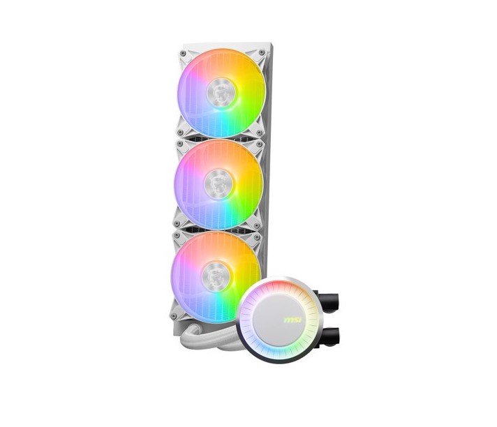 MSI MAG CORELIQUID E360 WH AIO LIQUID COOLER - WHITE