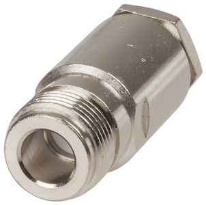 UNSPECIFIED MANUFACTURER N TYPE LINE SOCKET CONNECTOR FOR RG58U COAXIAL CABLE