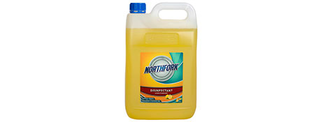 NORTHFORK LEMON COMMERCIAL STRENGTH CLEANER & DISINFECTANT 5L
