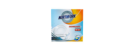 NORTHFORK PREMIUM DISHWASHING TABLETS - STREAK-FREE CLEAN