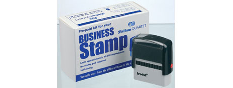 TRODAT CUSTOM SELF-INKING STAMP KIT - 58X22MM IMPRESSION