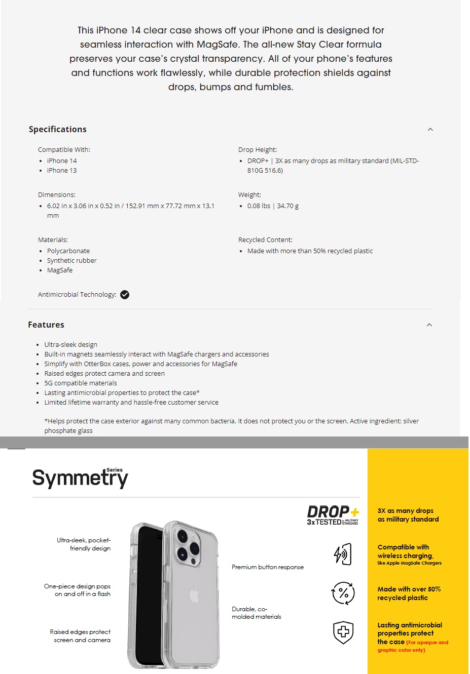 OTTERBOX DEFENDER SERIES CASE FOR IPHONE 15 PRO MAX - RUGGED PROTECTION