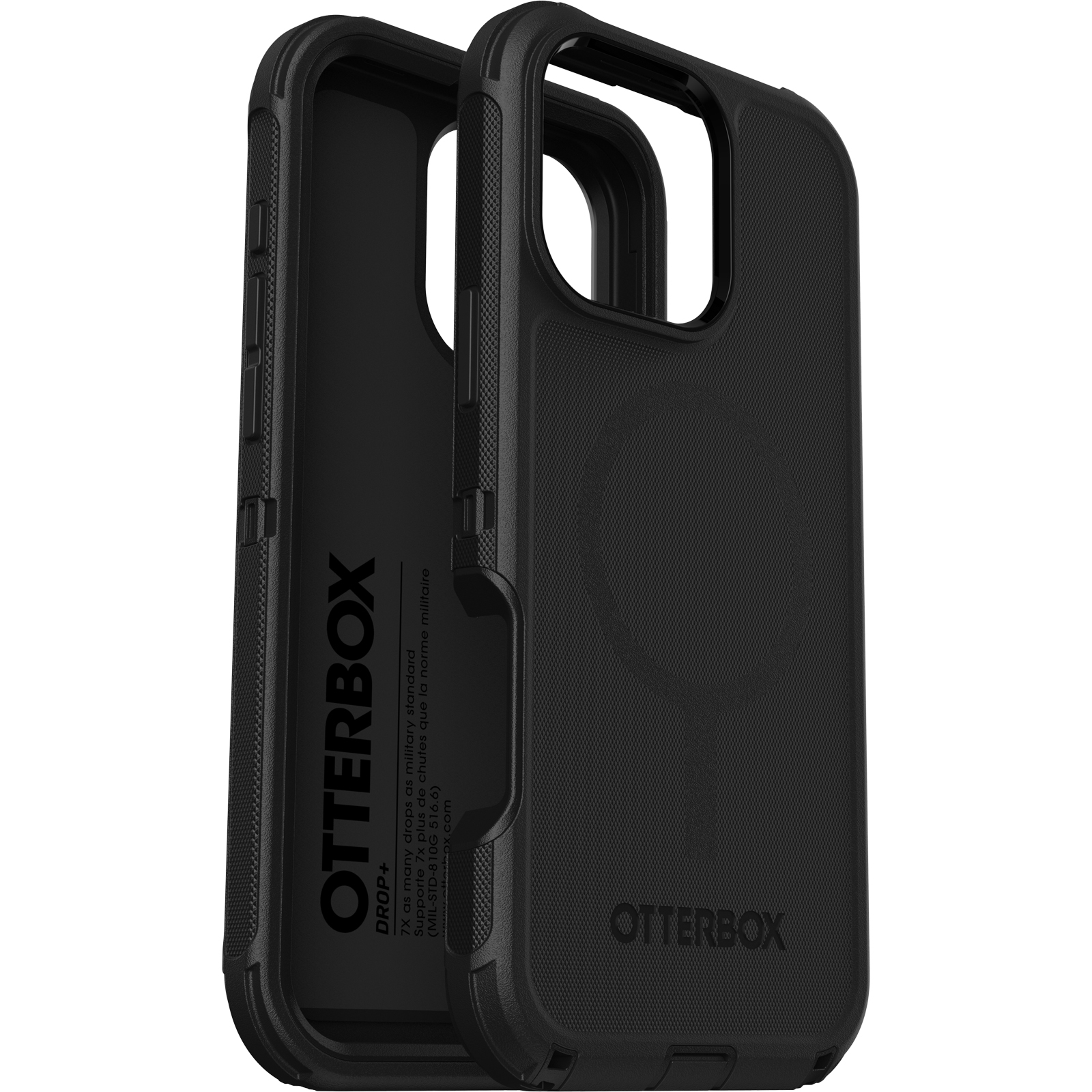 OTTERBOX DEFENDER CASE FOR IPHONE 16 PRO MAX - BLACK