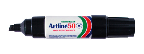 UNKNOWN MANUFACTURER PERMANENT MARKER BLACK CHISEL TIP FOR ALL SURFACES