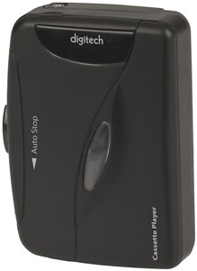 GENERIC/UNSPECIFIED MANUFACTURER PORTABLE CASSETTE PLAYER WITH HEADPHONES - RELIVE YOUR TAPES