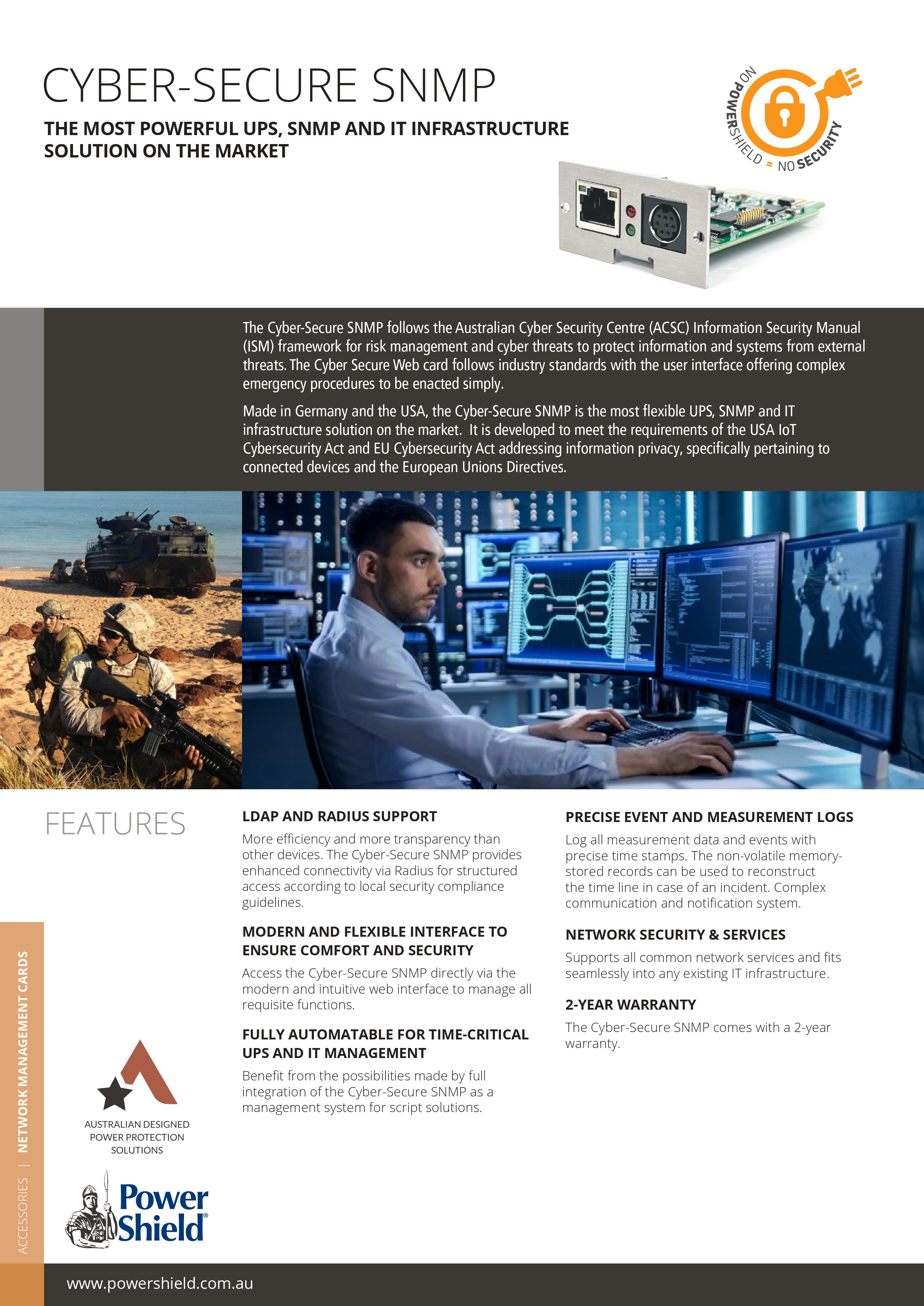 POWERSHIELD SURGE PROTECTOR FOR HOME & OFFICE ELECTRONICS