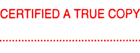 XSTAMPER PRE-INKED STOCK TITLE STAMP - CRISP IMPRESSIONS