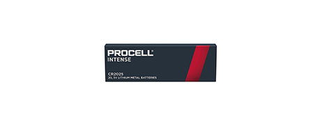 PROCELL INTENSE LITHIUM COIN BATTERIES FOR HIGH DRAIN DEVICES