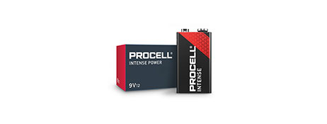 PROCELL INTENSE POWER 9V BATTERIES FOR HIGH DRAIN DEVICES