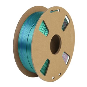 PROTECH TRI-CHROMA SILK PLA FILAMENT 1KG DARK BLUE/FUCHSIA/GREEN