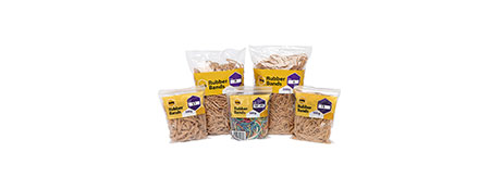 UNSPECIFIED MANUFACTURER NATURAL RUBBER BANDS FOR HOME & OFFICE - VARIOUS SIZES