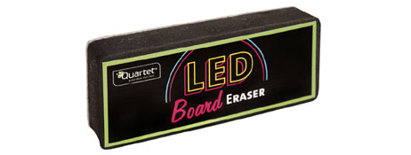 QUARTET LED BOARD ERASER FOR WHITEBOARDS & CHALKBOARDS