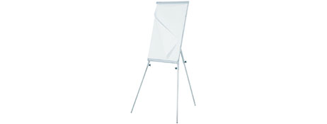 QUARTET MAGNETIC FLIPCHART EASEL | DRY ERASE WHITEBOARD FOR PRESENTATIONS