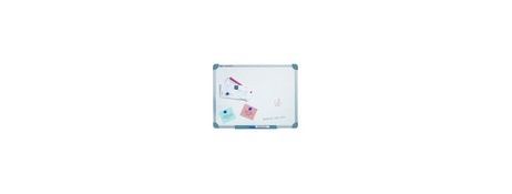 QUARTET 450X600MM MAGNETIC ALUMINIUM FRAME WHITEBOARD