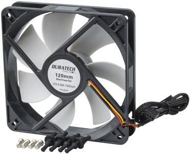 U... QUIET, HIGH-AIRFLOW COOLING FAN WITH HYDRO-DYNAMIC BEARINGS