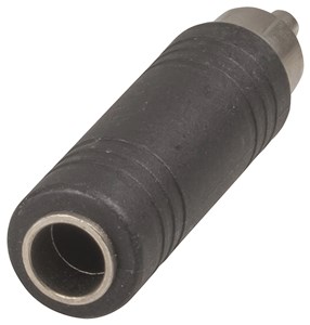 GENERIC RCA TO 6.5MM MONO SOCKET ADAPTOR FOR AUDIO CONNECTIONS