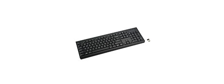 KB270 RECHARGEABLE WIRELESS KEYBOARD WITH COPILOT KEY - BLACK