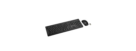 KM270 RECHARGEABLE WIRELESS DESKTOP SET - KEYBOARD & MOUSE
