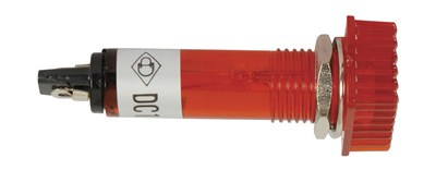 UNSPECIFIED MANUFACTURER RED 12X20MM RECTANGULAR INDICATOR LIGHT FOR ALARMS & CARS