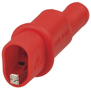 GENERIC/UNSPECIFIED MANUFACTURER RED 4MM BANANA SOCKET TO ALLIGATOR CLIP TEST LEAD