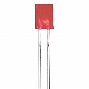 UNSPECIFIED MANUFACTURER RED 5X2MM DIFFUSED RECTANGULAR LED - 5MCD BRIGHTNESS