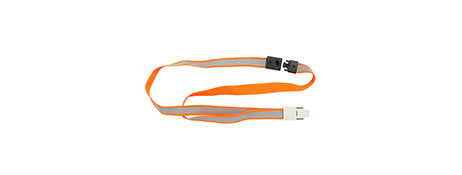 UNSPECIFIED MANUFACTURER HIGH VISIBILITY REFLECTIVE LANYARD FOR SAFETY & ID