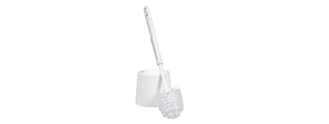 CLEANLINK WHITE DUSTPAN & BRUSH SET FOR EASY CLEANING