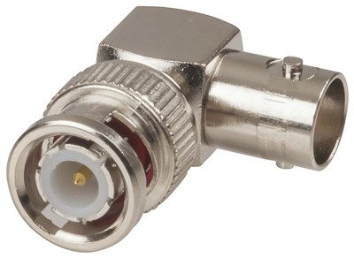 RIGHT ANGLE BNC PLUG TO SOCKET ADAPTOR FOR EASY CONNECTIONS