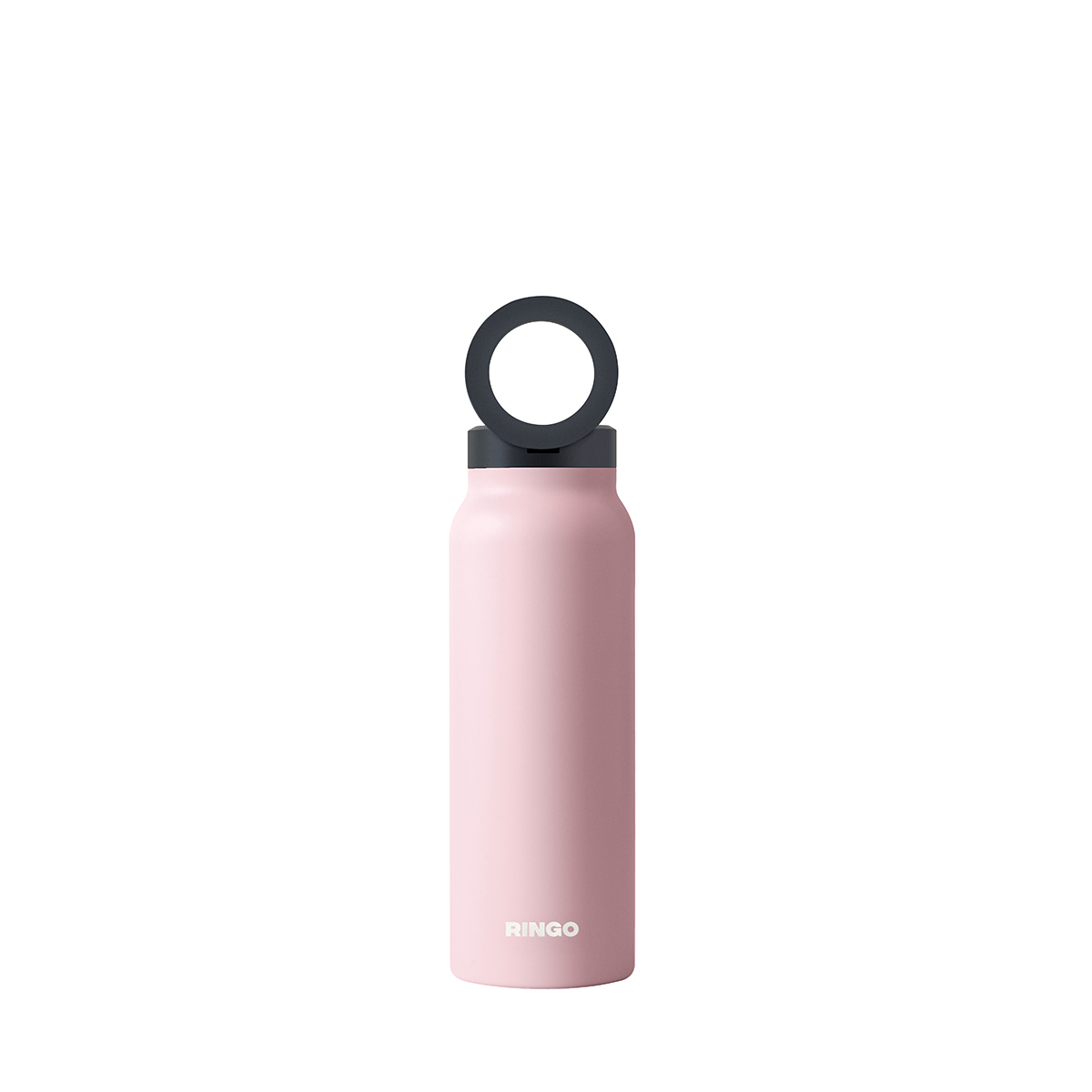RINGO 950ML PINK WATER BOTTLE WITH MAGNETIC PHONE MOUNT
