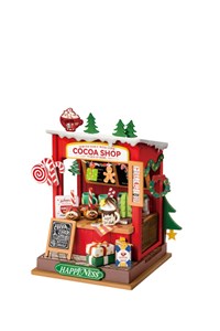 ROLIFE COCOA SHOP DIY MINIATURE HOUSE KIT FOR HOBBYISTS