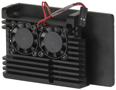 GENERIC/UNSPECIFIED MANUFACTURER RPI 4 HEATSINK CASE WITH DUAL FAN FOR OPTIMAL COOLING