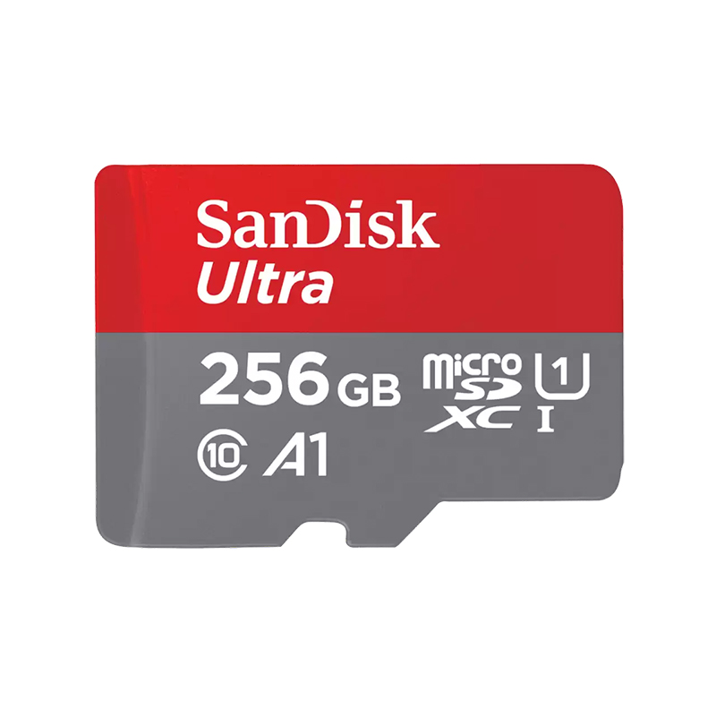 SANDISK ULTRA 256GB MICROSD CARD FOR ANDROID - FAST STORAGE